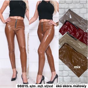 Women's leggings long latex leggings (S-XL) TURKISH FASHION TMWL21DA024