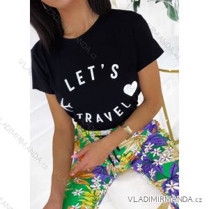 T-shirt elegant long sleeve women (S / M ONE SIZE) ITALIAN FASHION IMWK21008