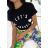 T-shirt elegant long sleeve women (S / M ONE SIZE) ITALIAN FASHION IMWK21008