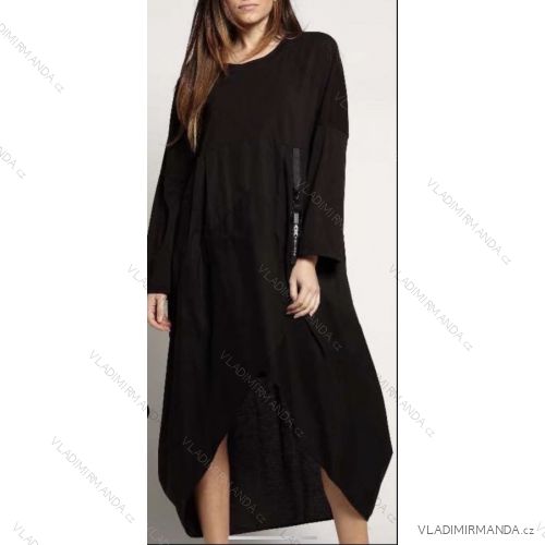 Summer long sleeve flowered women's dress (UNI S / L) ITALIAN FASHION IMK20150