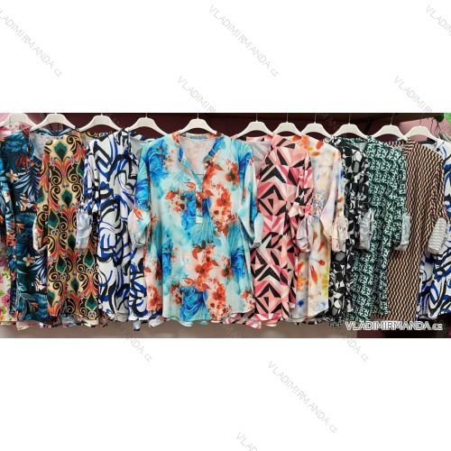 Women's short sleeve tunic (uni xL / 2XL) TURKISH FASHION TM9200691
