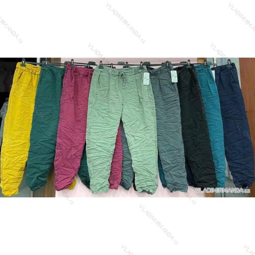 Women's oversized pants (3XL / 4XL ONE SIZE) ITALIAN FASHION IMWQ2115009