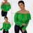 T-shirt elegant long sleeve women (S / M ONE SIZE) ITALIAN FASHION IMWK21008