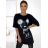Women's summer tunic (UNI SL) ITALIAN FASHION IMK20039