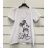 T-shirt short sleeve women (S / M ONE SIZE) ITALIAN FASHION IMWK21002