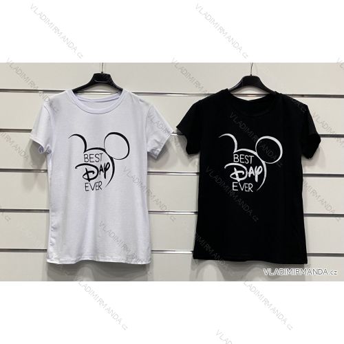 T-shirt short sleeve women (S / M ONE SIZE) ITALIAN FASHION IMWK21002