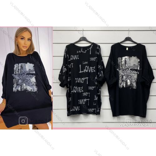 Dress with 3/4-sleeve ladies pocket (uni sl) ITALIAN Fashion IMWD20529
