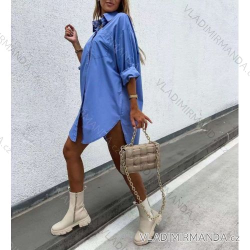 Dress with 3/4-sleeve ladies pocket (uni sl) ITALIAN Fashion IMWD20527