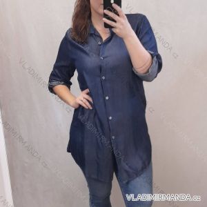 Tunic shirt shirts long sleeve with ladies (uni sl) ITALIAN Fashion IM718028