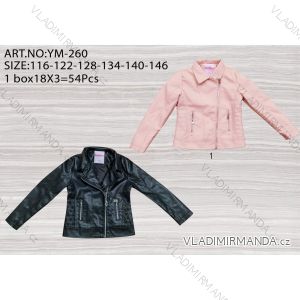 Jeans jacket warm teen girl (134-164) ACTIVE SPORTS ACT218P-8129