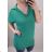 T-shirt tunic long sleeve ladies (l-3xl) TOVTA PM1180440 XL/2XL Green