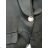 Buttoned Dress with Buttoned Ladies (uni s-m) ITALIAN FASHION IM2203948 black 5XL