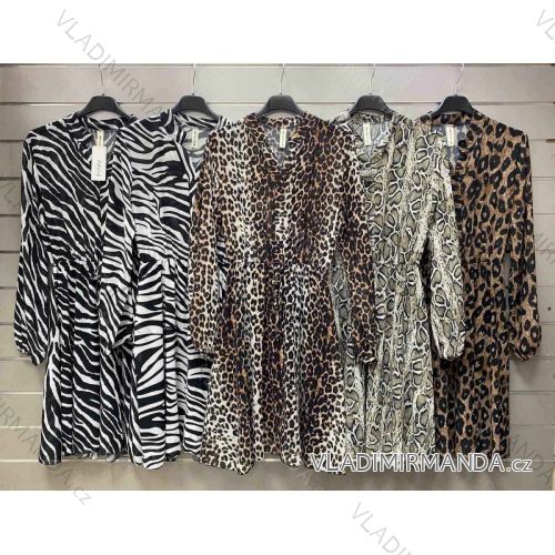 Dress with 3/4-sleeve ladies pocket (uni sl) ITALIAN Fashion IMWD20527