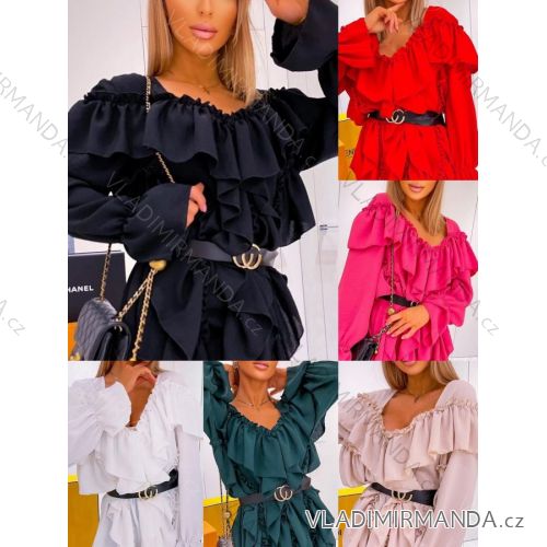 Dress with 3/4-sleeve ladies pocket (uni sl) ITALIAN Fashion IMWD20527