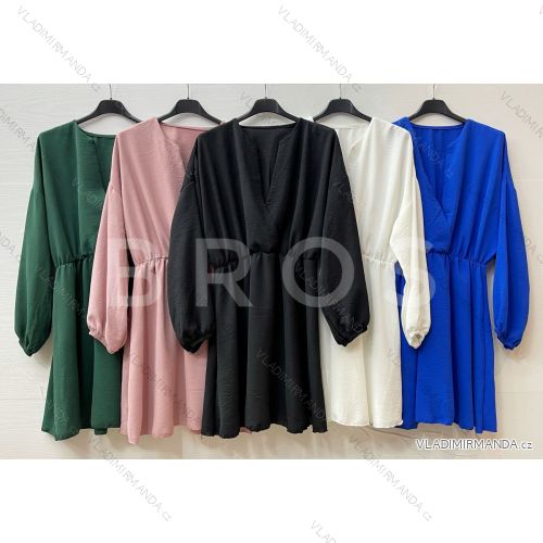 Dress with 3/4-sleeve ladies pocket (uni sl) ITALIAN Fashion IMWD20527