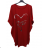 Shirt Dress 3/4 Sleeve Ladies (UNI XS-M) ITALIAN FASHION IM120068 Pink dark 2XL/3XL