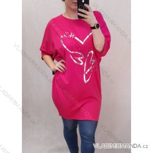 Shirt Dress 3/4 Sleeve Ladies (UNI XS-M) ITALIAN FASHION IM120068