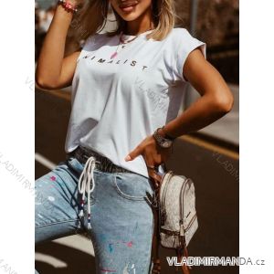 T-shirt short sleeve ladies (uni l-2xl) ITALIAN Fashion IM11736