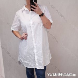 dress shirt extended 3/4 short sleeve women's stripe (uni S / M / L) ITALIAN FASHION IMD20179