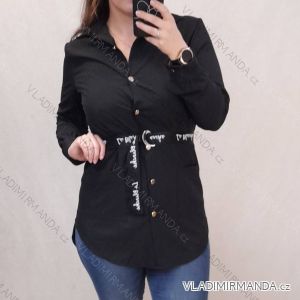Tunic shirt strip 3/4, long sleeve ladies (uni sl) ITALIAN Fashion IMC18682