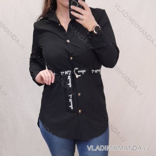 Tunic shirt strip 3/4, long sleeve ladies (uni sl) ITALIAN Fashion IMC18682