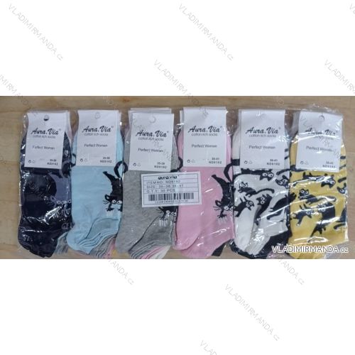 Ankle socks women (35-41) AURA.VIA NDX5983