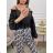 Top blouse chiffon long sleeve women (S / M ONE SIZE) ITALIAN FASHION IMWY21740