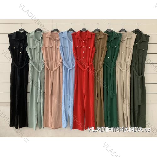 Dress with 3/4-sleeve ladies pocket (uni sl) ITALIAN Fashion IMWD20529
