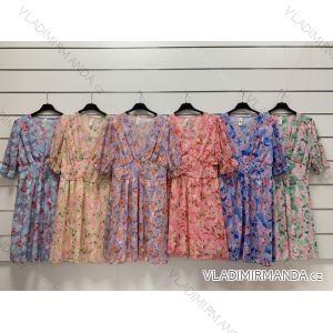 Summer short sleeve summer dress (S / M ONE SIZE) ITALIAN FASHION IMWY21019