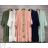 Summer short sleeve summer dress (S / M ONE SIZE) ITALIAN FASHION IMWY21019