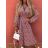 Women's Long Sleeve Dress (S / M ONE SIZE) ITALIAN FASHION IMWG216877
