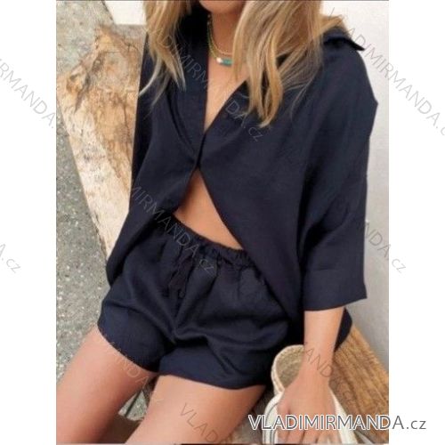Women's elegant long sleeve shirt (S / M ONE SIZE) ITALIAN FASHION IMWL21042