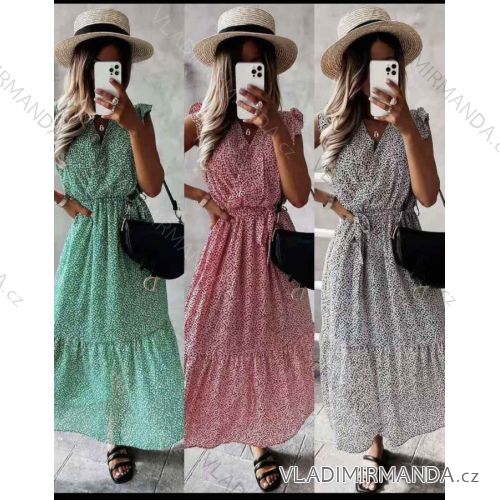 Women's Long Sleeve Dress (S / M ONE SIZE) ITALIAN FASHION IMWG216877