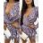 Summer short sleeve summer dress (S / M ONE SIZE) ITALIAN FASHION IMWY21019