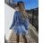 Summer short sleeve summer dress (S / M ONE SIZE) ITALIAN FASHION IMWY21019