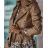 Jacket winter jacket with hood and fur women oversized (46-54) POLISH FASHION BLI19YP-18057-12 M black
