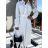 Dress with 3/4-sleeve ladies pocket (uni sl) ITALIAN Fashion IMWD20529 <p>khaki</p> S/M