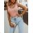 Women's Lace Tank Top (S / M / L ONE SIZE) ITALIAN FASHION IMWE221283