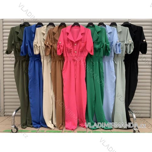 Dress with 3/4-sleeve ladies pocket (uni sl) ITALIAN Fashion IMWD20529