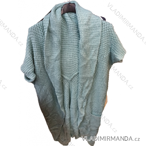 Women's cotton cardigan with hood (uni s / m / l) ITALIAN FASHION IM521007