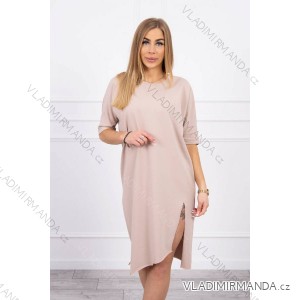 Oversize beige dress