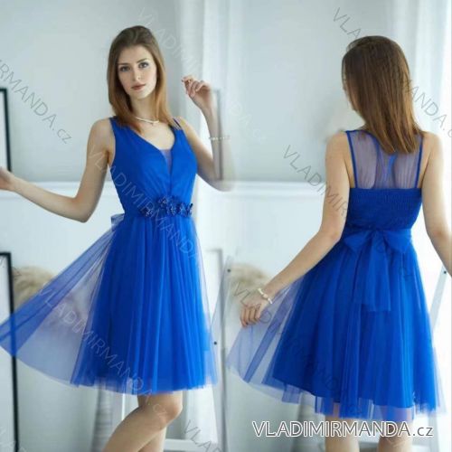 Dress with 3/4-sleeve ladies pocket (uni sl) ITALIAN Fashion IM3181746