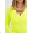 Neon yellow gold chain dress