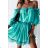Summer short sleeve summer dress (S / M ONE SIZE) ITALIAN FASHION IMWY21019