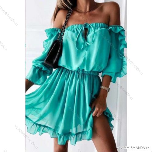 Summer short sleeve summer dress (S / M ONE SIZE) ITALIAN FASHION IMWY21019