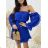 Summer short sleeve summer dress (S / M ONE SIZE) ITALIAN FASHION IMWY21019