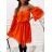 Summer short sleeve summer dress (S / M ONE SIZE) ITALIAN FASHION IMWY21019