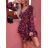 Summer short sleeve summer dress (S / M ONE SIZE) ITALIAN FASHION IMWY21019