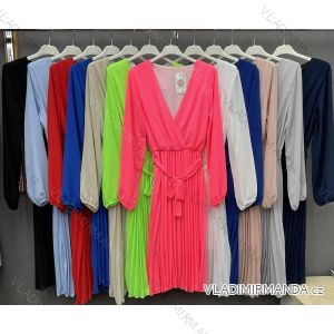 Dress with 3/4-sleeve ladies pocket (uni sl) ITALIAN Fashion IM3181746