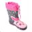 Rubber boots for girls and boys (23-29) WOLF Y2101A